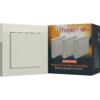 Heatit Z-Push Wall Controller White RAL 9010 GLOSSY
