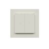 Heatit Z-Push Wall Controller White RAL 9010 GLOSSY