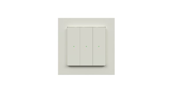 Heatit Z-Push Wall Controller White RAL 9010 GLOSSY