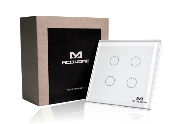 MCOHOME Touch Panel Switch MH-S314 White