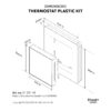 Heatit Plastic kit Heatit Z-TRM - Black RAL9011 — alternate view 2